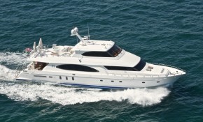 Currency switch on luxury yacht Restless