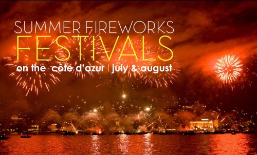 Summer Firework Festivals 2014 On The Cote D'Azur