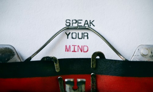 Speak Your Mind And WIN!