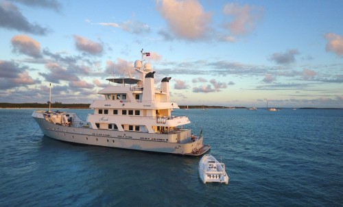 Motor Yacht MARCATO At The America’s Cup 2017