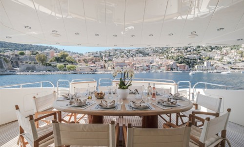 Wine, Dine, Recline On Our Superyacht Of The Month, BEIJA FLORE