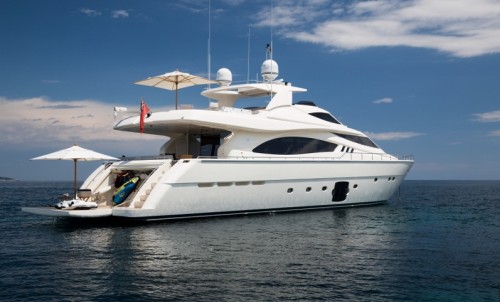 M/Y SANS ABRI - 2012 Ferretti 881 Available To View In Cannes