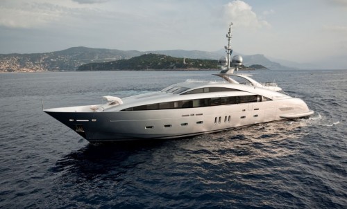 43m Motoryacht SILVER WIND Available  For 2018 Monaco Grand Prix!