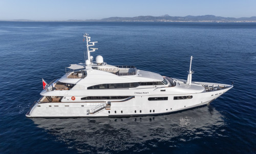 43m CRN TITIAN PEARL Joins The Bluewater Charter Fleet